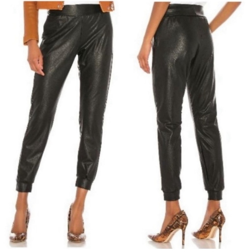 Commando Faux Leather Jogger - Size: S
